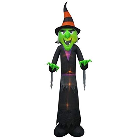 Spice Up Your Halloween Décor with a 12 ft Witch Prop from Home Depot